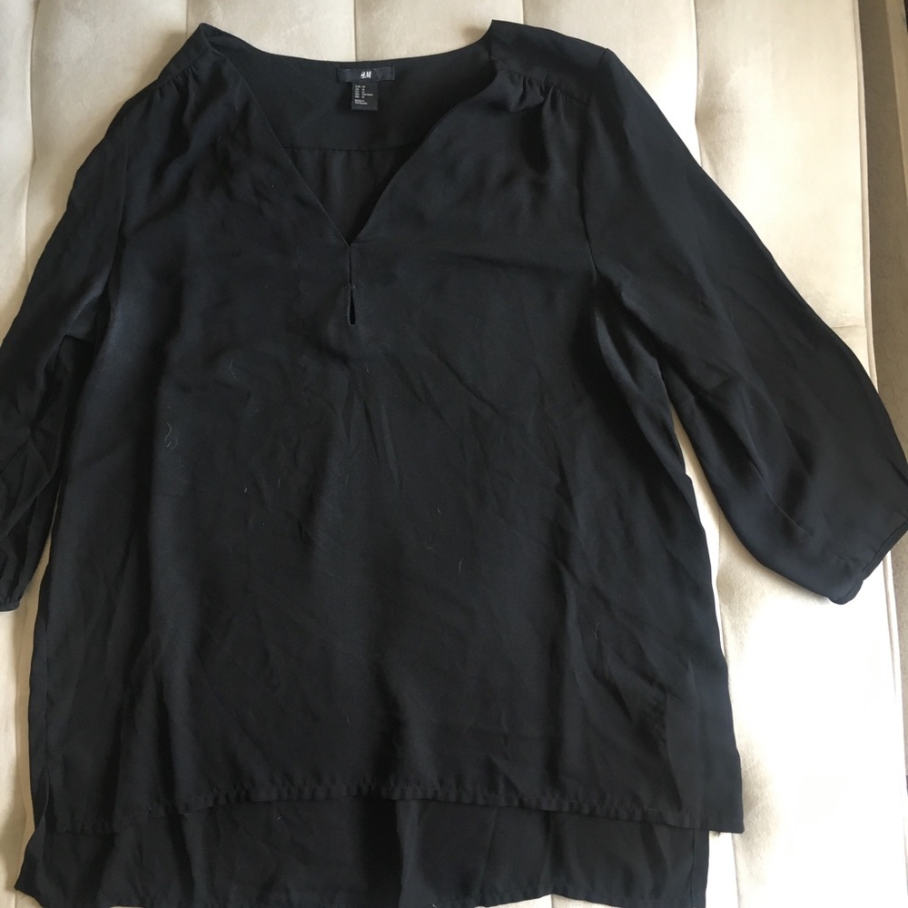H&M long sleeved blouse